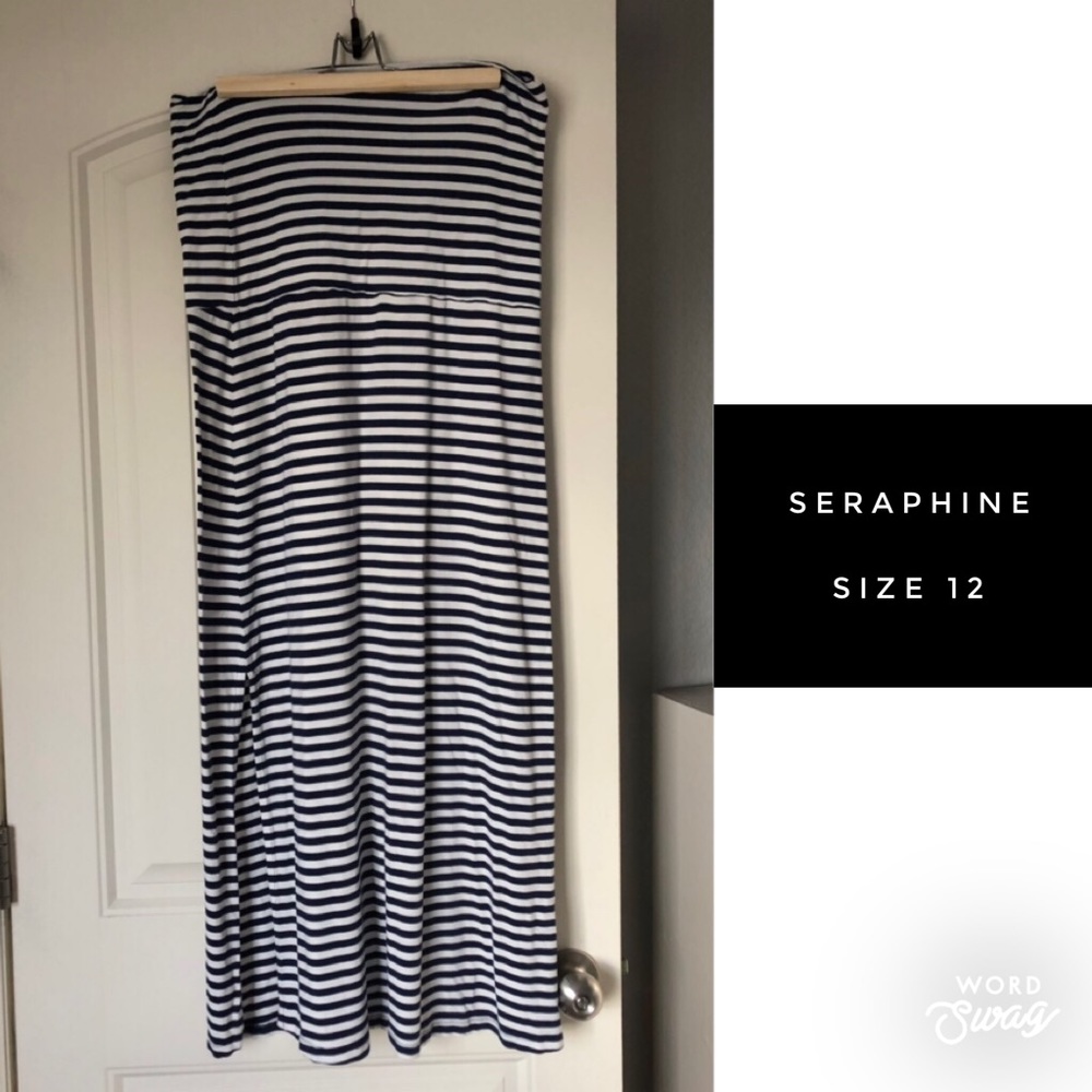 Seraphine Maternity Maxi skirt
